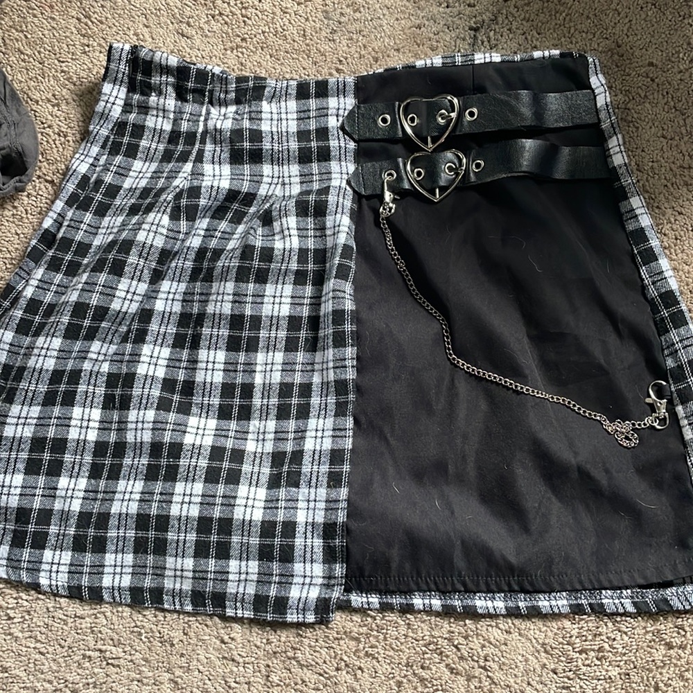 Shein Emo Skirt